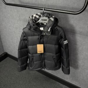 Burberry Lockwell Puffer Black Jacket High Quality