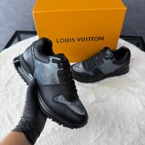 Louis Vuitton Runners Glimmend Zwart