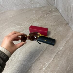 Cartier Brown Double Diamond Cut