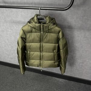 Burberry Puffer Winterjacket Green High Quality
