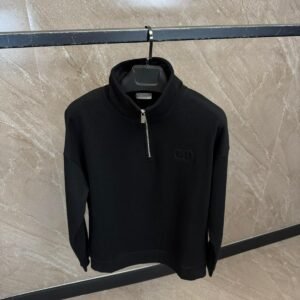 Christian Dior Zipper Black