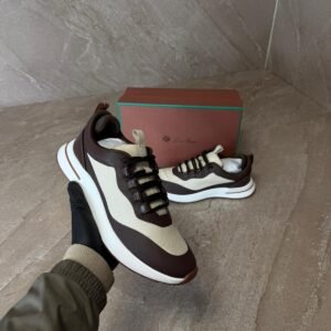 Loro Piana Weekend Walk Sneakers Brown