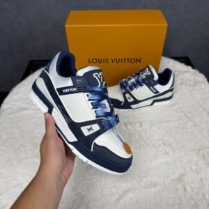 Louis Vuitton Trainers Blue White