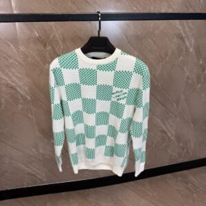 Louis Vuitton Sweater Green / White