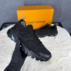 Louis Vuitton Tatic Black on Black Sneakers
