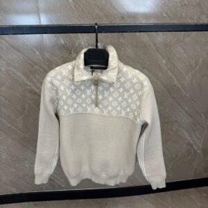 Louis Vuitton Zipper Beige High Quality
