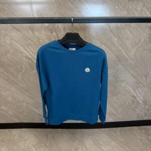 Moncler Sweaters Blue