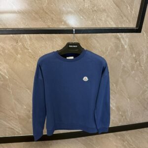 Moncler Sweaters Dark Blue