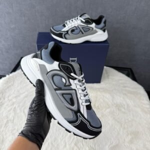 Christian Dior B30 Grey Black , Witte Zool