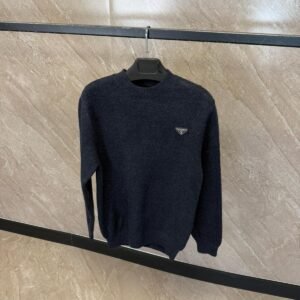 Prada Sweater Wool Navy Blue