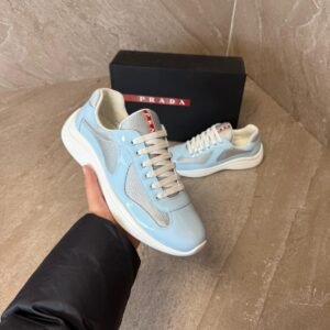 Prada Cups Baby Blue Sneakers
