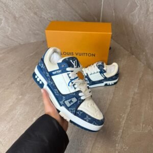 Louis Vuitton Trainers Blue White