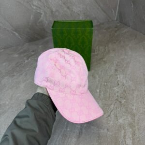 Gucci GG Canvas Baseball Roze