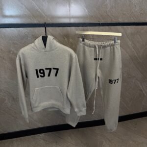 Essentials Fear Of God 1977 Tracksuit Red Floral Grey