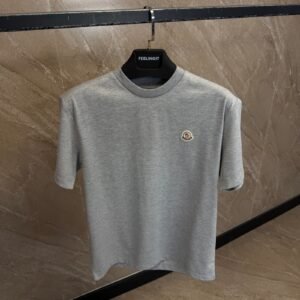 Moncler Basic T-Shirt Grey