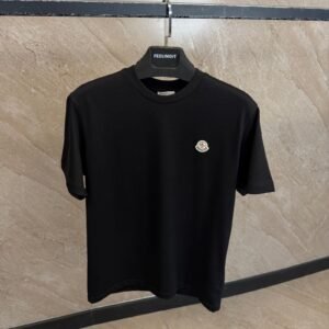 Moncler Basic T-Shirt Black