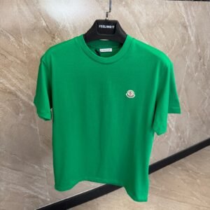 Moncler Basic T-Shirt Green