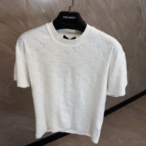 Louis Vuitton Bad Stof T-Shirt White