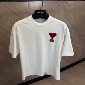 Ami Big Logo T-Shirt White
