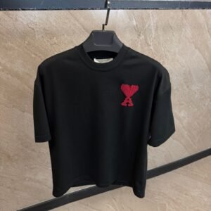 Ami Big Logo T-Shirt Black