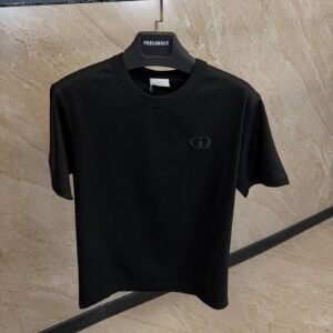 Dior CD Logo T-Shirt Black