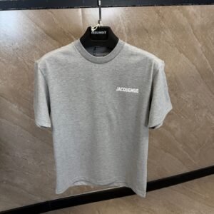 Jacquemus Basic Logo T-Shirt Grey