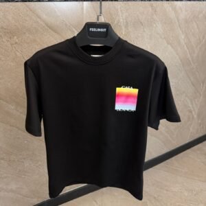 Casablanca Fade Logo T-Shirt Black