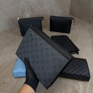 Louis Vuitton Pochette Voyage MM Grey