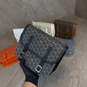 Goyard Belvedere PM Big Messenger Bag Black