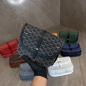 Goyard Belvedere PM Small Messenger Bag Black