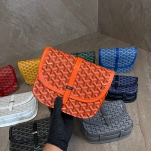 Goyard Belvedere PM Small Messenger Bag Orange