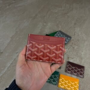 Goyard Saint Sulpice Card Holder Red