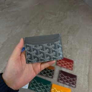 Goyard Saint Sulpice Card Holder Grey