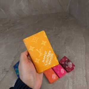 Louis Vuitton Yellow Monogram Heritage Pocket Organizer