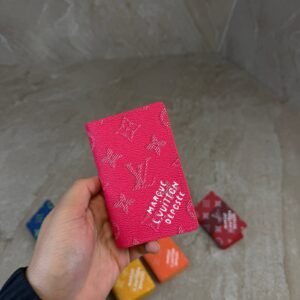 Louis Vuitton Pink Monogram Heritage Pocket Organizer