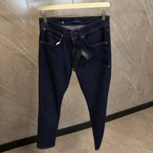 Stone Island Dark Blue Jeans, Black Label