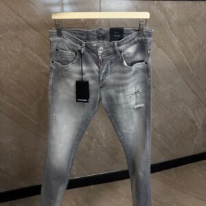 Dsquared2 Grey Jeans, Beige Label