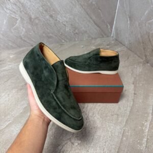 Loro Piana Open Walk loafers Mimetico