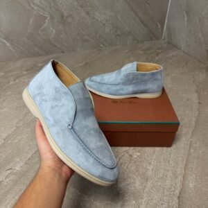 Loro Piana Open Walk loafers Frozen Blue