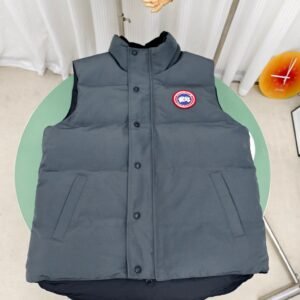 Canada Goose Bodywarmer Grey High Quality, Ganzendons vulling