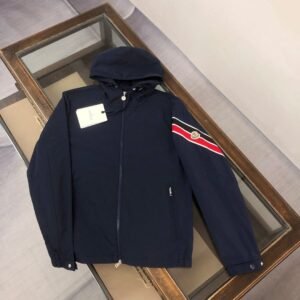 Moncler Claut Jacket Blue High Quality + NFC