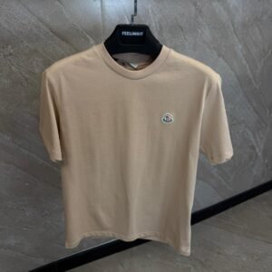 Moncler Basic T-Shirt Beige