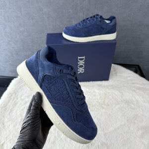 Christian Dior B27 Blue Suede