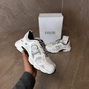 Christian Dior Chrono Sneakers, White