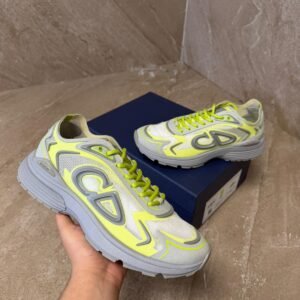 Dior B30 Countdown Teck-Sneaker Yellow