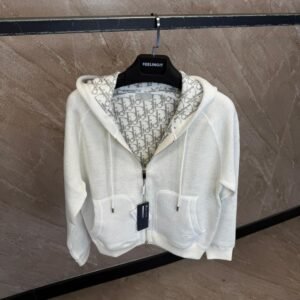 Christian Dior Oblique Jacket White