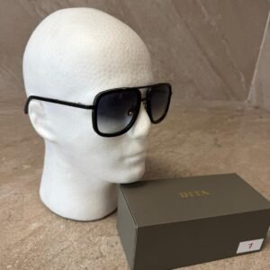 Dita Machone Glimmend Black Sunglasses