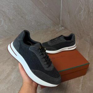 Loro Piana Weekend Walk Grey Sheep Sneakers