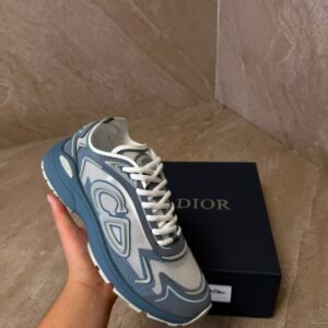 Dior B30 Countdown Teck-Sneaker Blue Grey