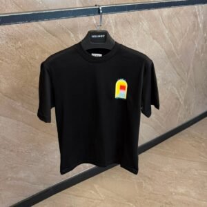 Casablanca T-Shirt Black Color Window